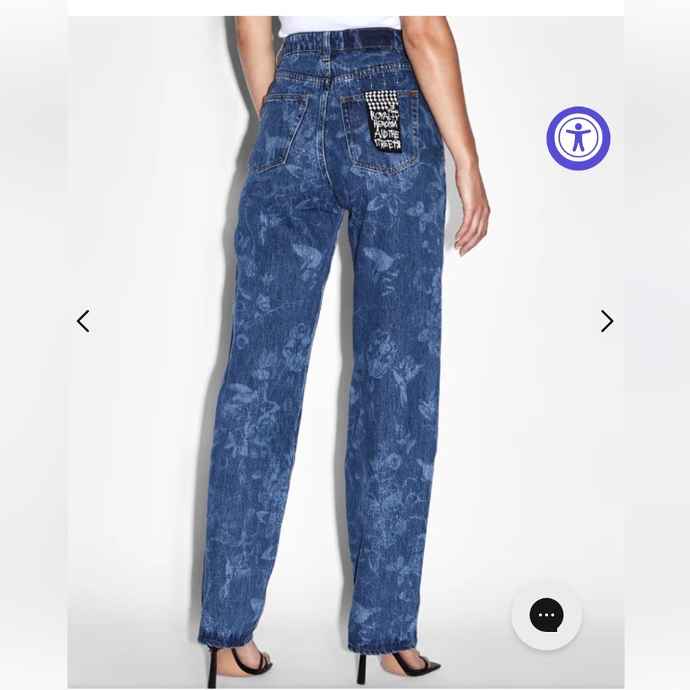 Free People x KSUBI playback imprint jean NWT - Picture 3 of 11